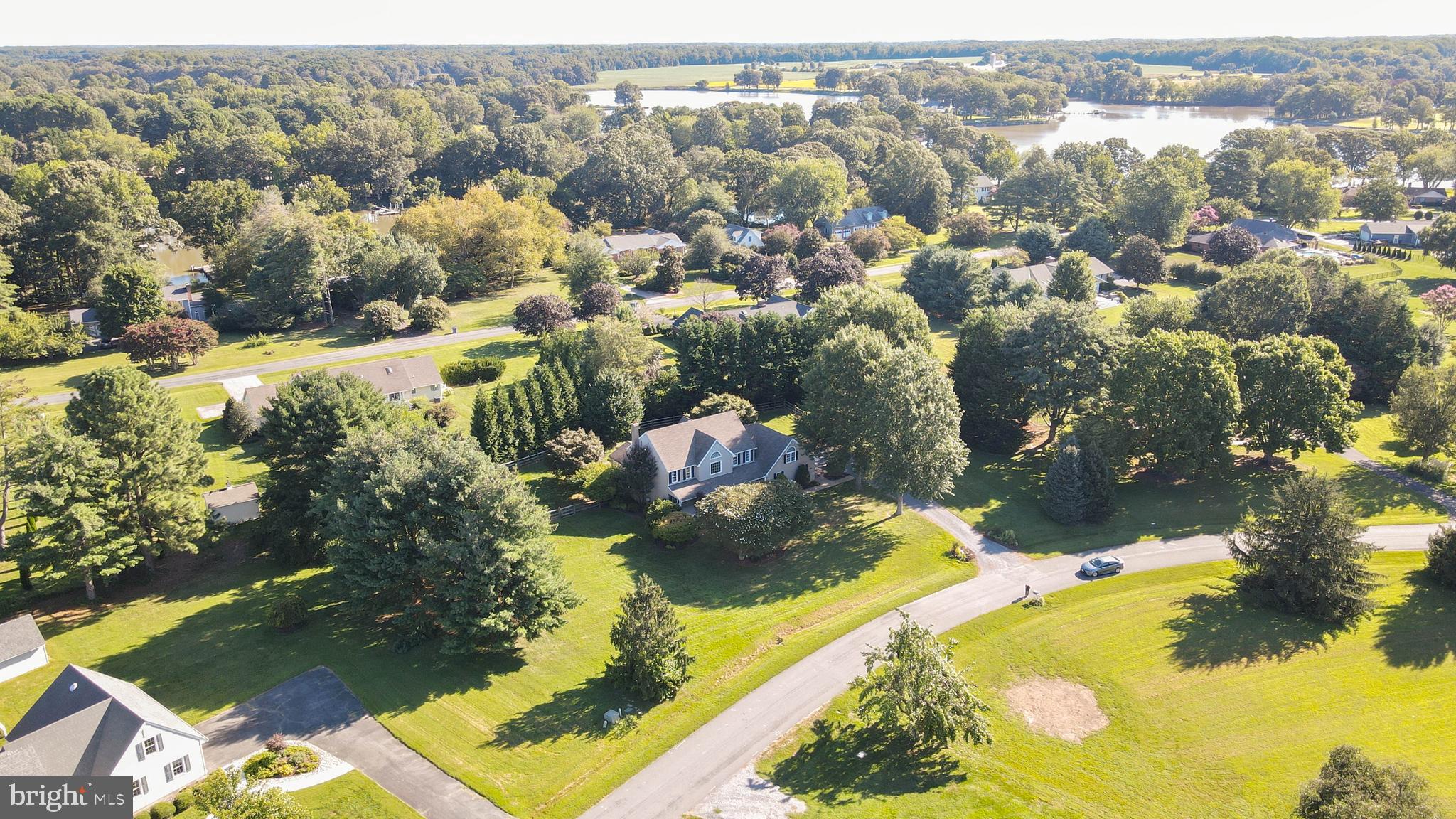 144 River Run Queenstown, MD 21658 - Photo 4 of 52 an aerial view of residential houses with outdoor space