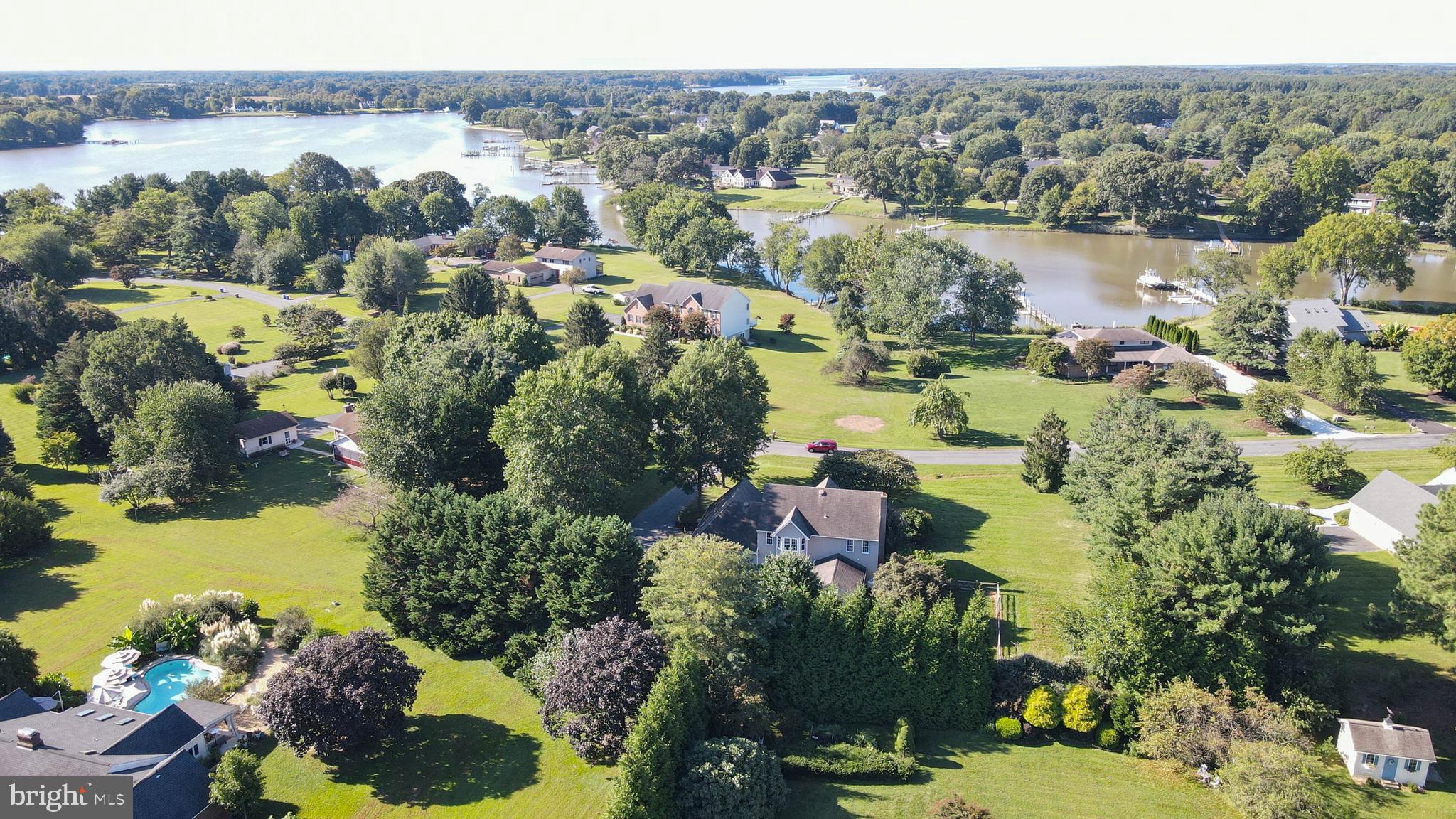 144 River Run Queenstown, MD 21658 - Photo 6 of 52 an aerial view of residential house with outdoor space