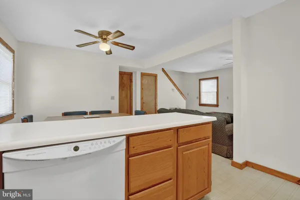 a utility room with a washer and dryer