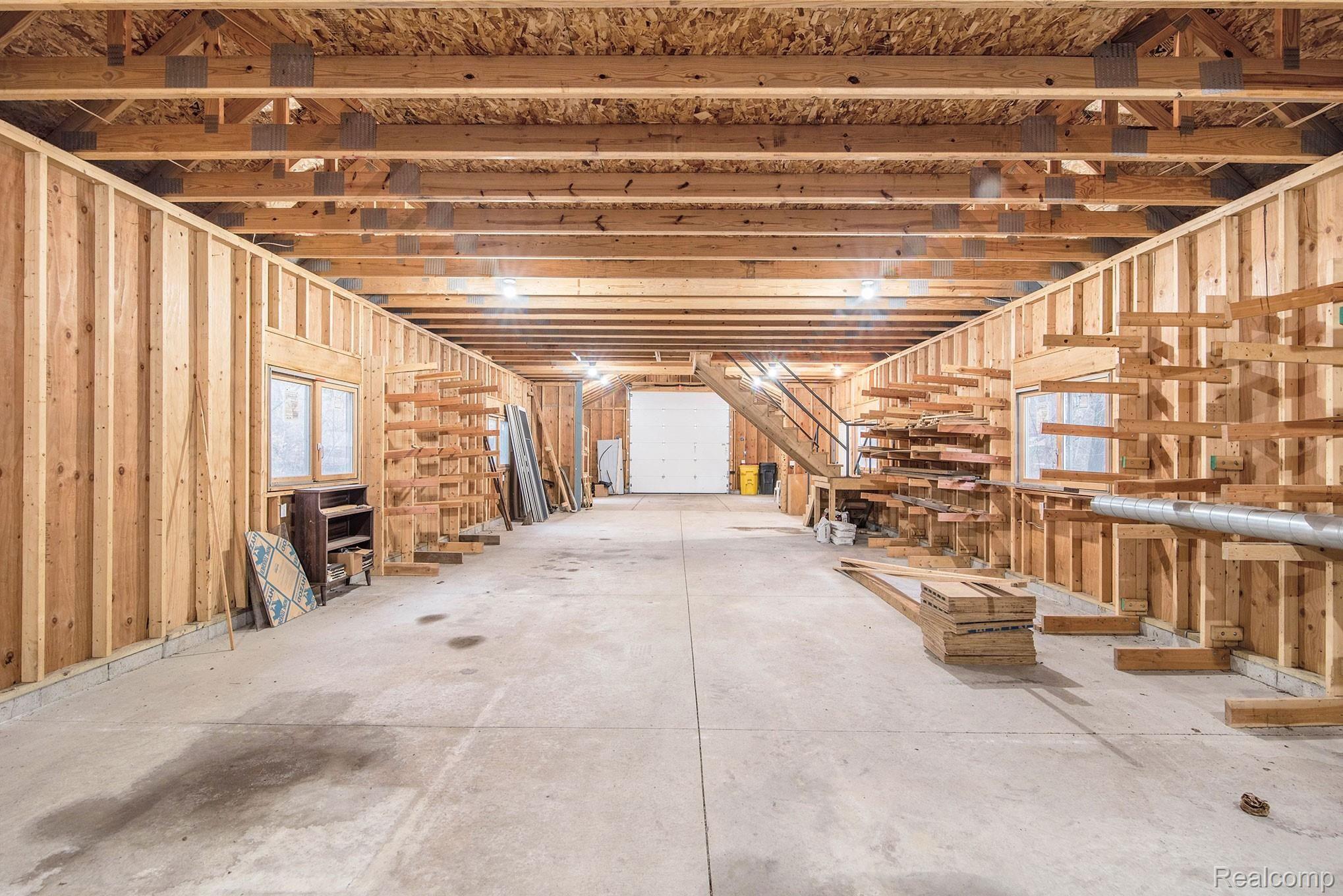 2401 Sullivan Road Oxford, MI 48371 - Photo 24 of 31 Interior Pole Barn 2.jpg
