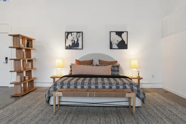 a front view of a building