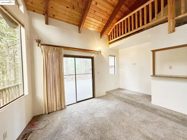 a view of an front door