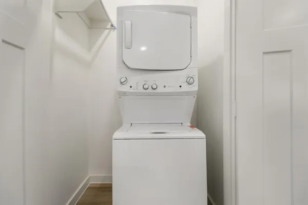 a view of washer and dryer