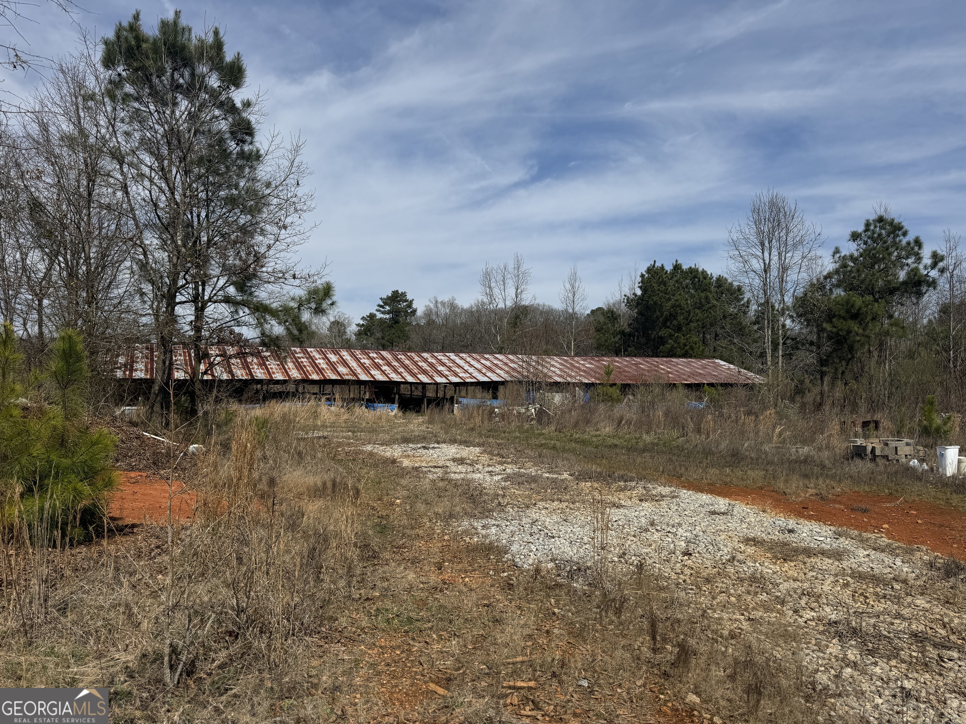 Pole Barn - Road View