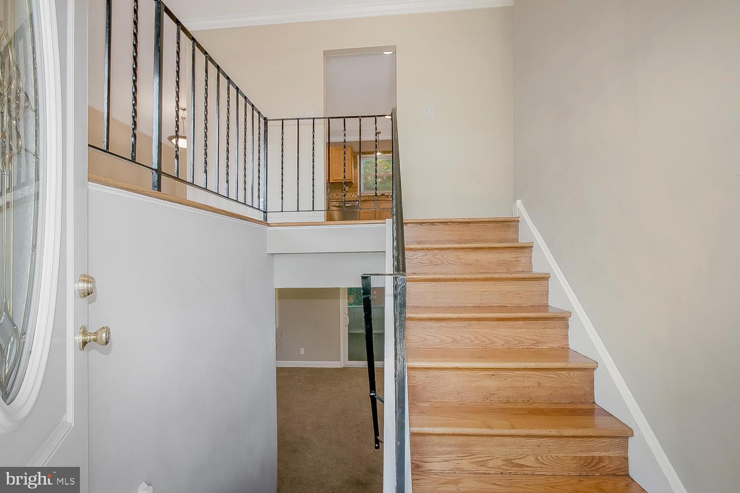 505 Blackstone Road Newark, DE 19713 - Photo 2 of 21 Entryway w/ glass door & wrought iron railing