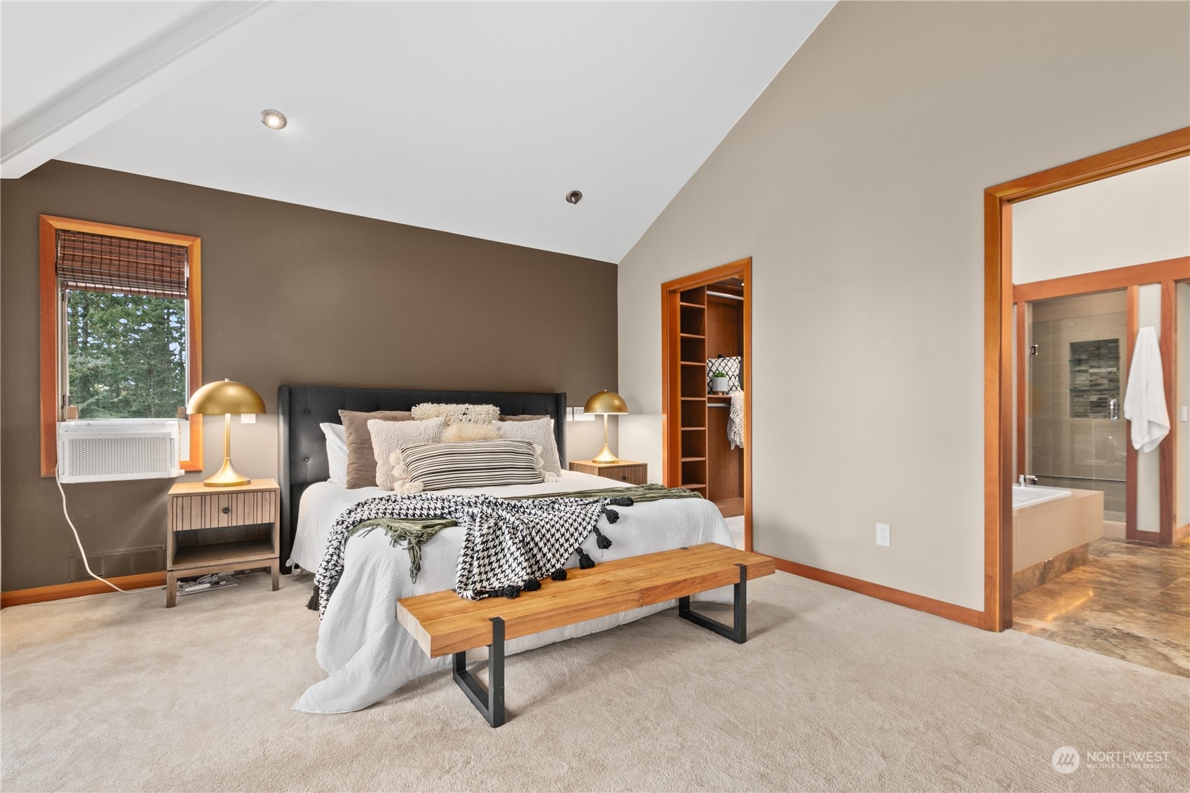 629 Fieldston Road Bellingham, WA 98225 - Photo 24 of 40 a bedroom with furniture and a window