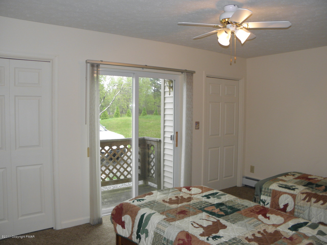 798 Beaver Dam Road Long Pond, PA 18334 - Photo 20 of 34 Bedroom 1 with Patio