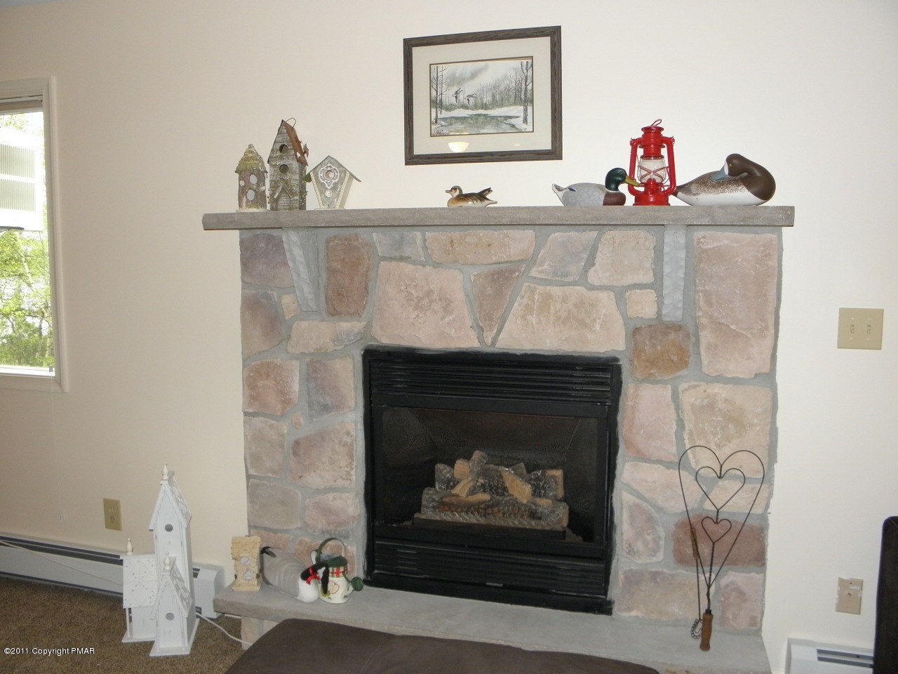 798 Beaver Dam Road Long Pond, PA 18334 - Photo 7 of 34 Living Room Fireplace