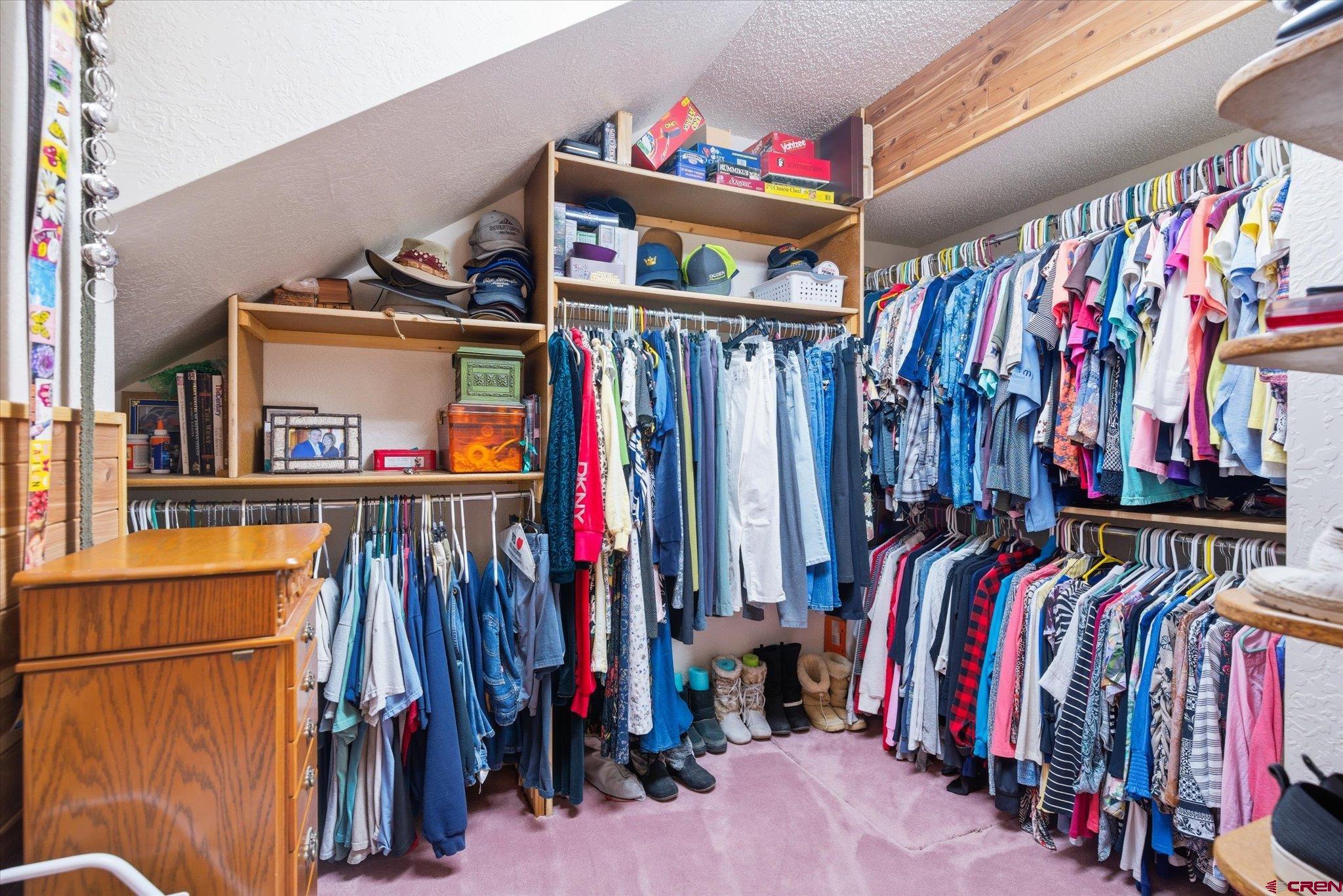 197 Hummingbird Way Bayfield, CO 81122 - Photo 19 of 44 a view of walk in closet with clothes