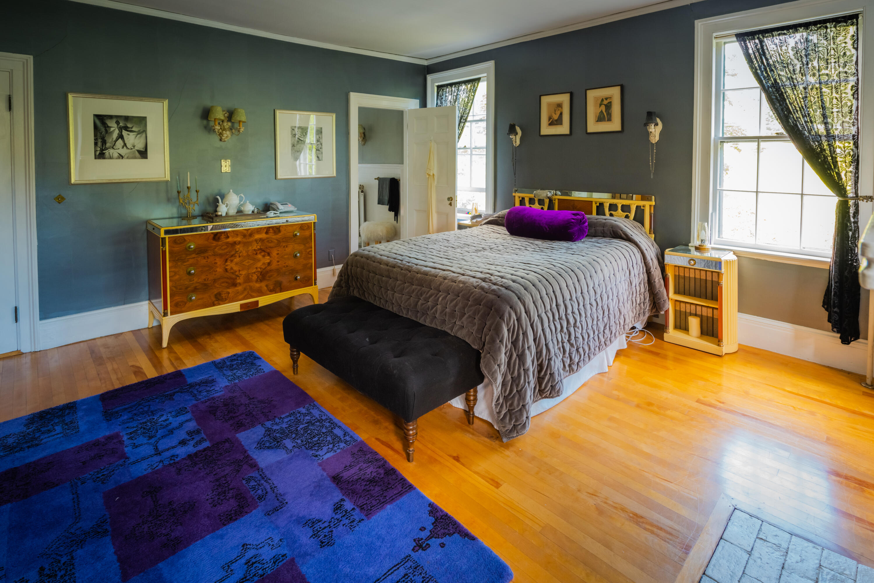 10 East Main Street Ellsworth, ME 04605 - Photo 21 of 45 Master bdrm, with frpl. 2nd floor.