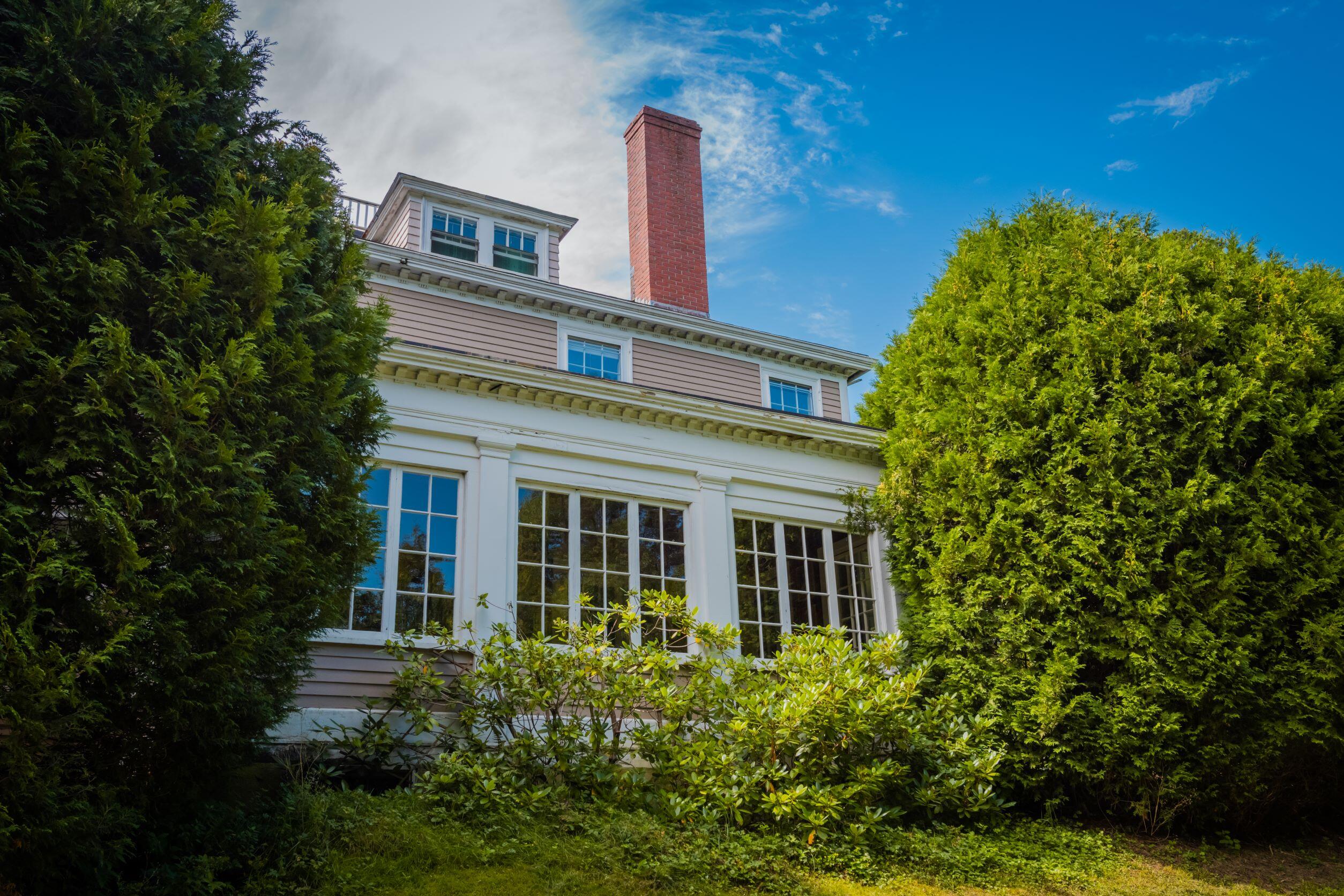 10 East Main Street Ellsworth, ME 04605 - Photo 43 of 45 East side of house, sun porch.