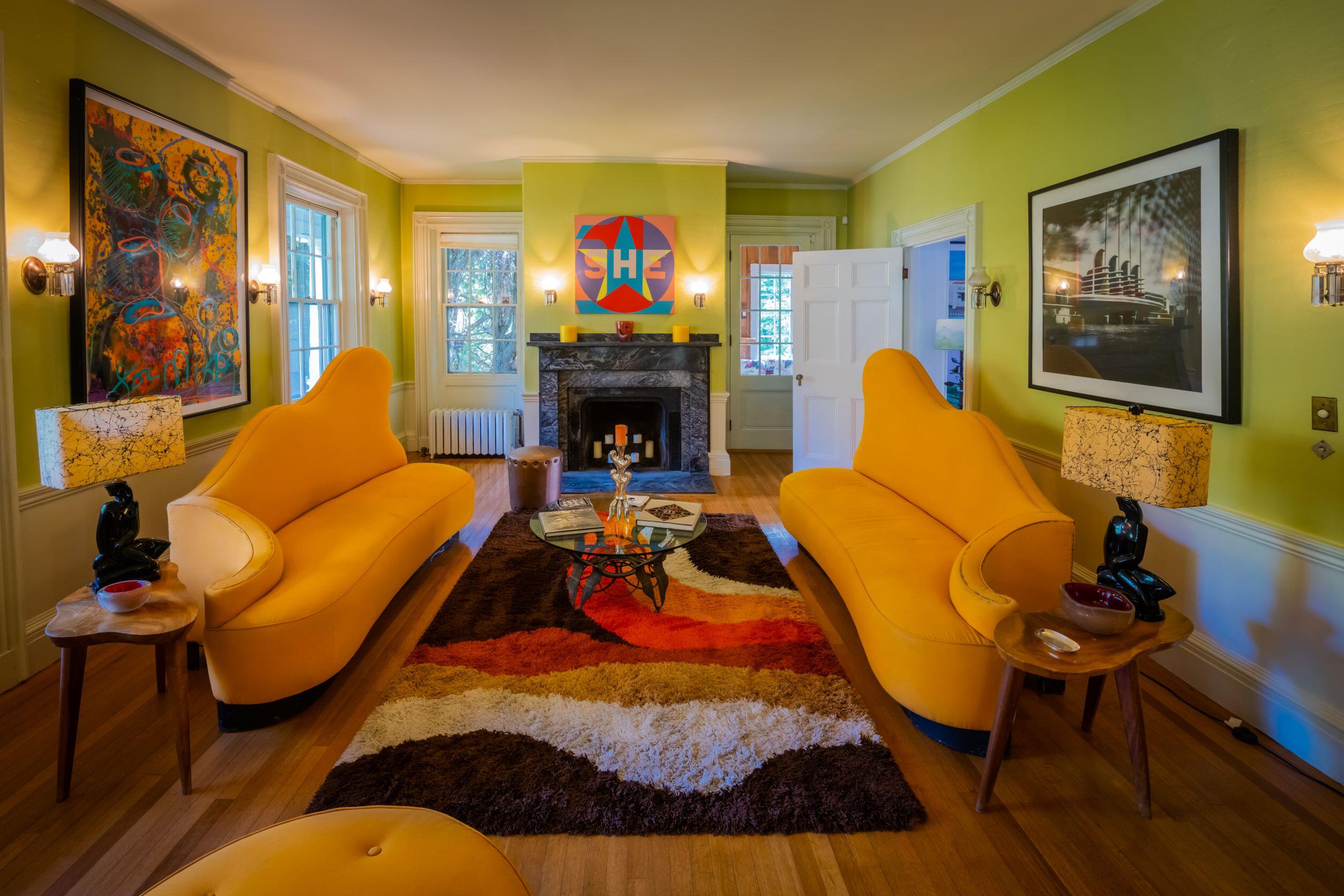 10 East Main Street Ellsworth, ME 04605 - Photo 8 of 45 Second double parlor from foyer.