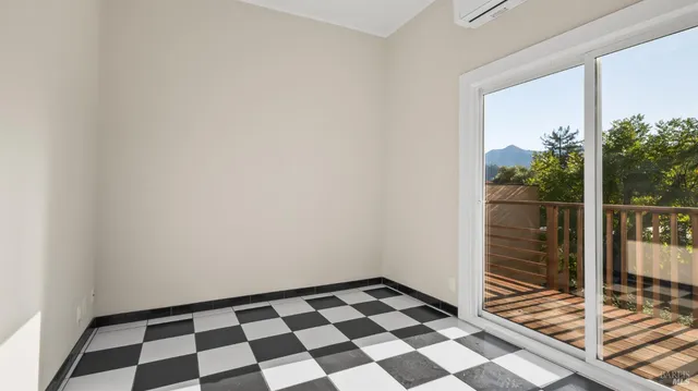 a view of a entrance