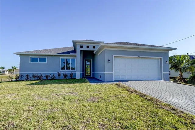 a view of a house with a patio