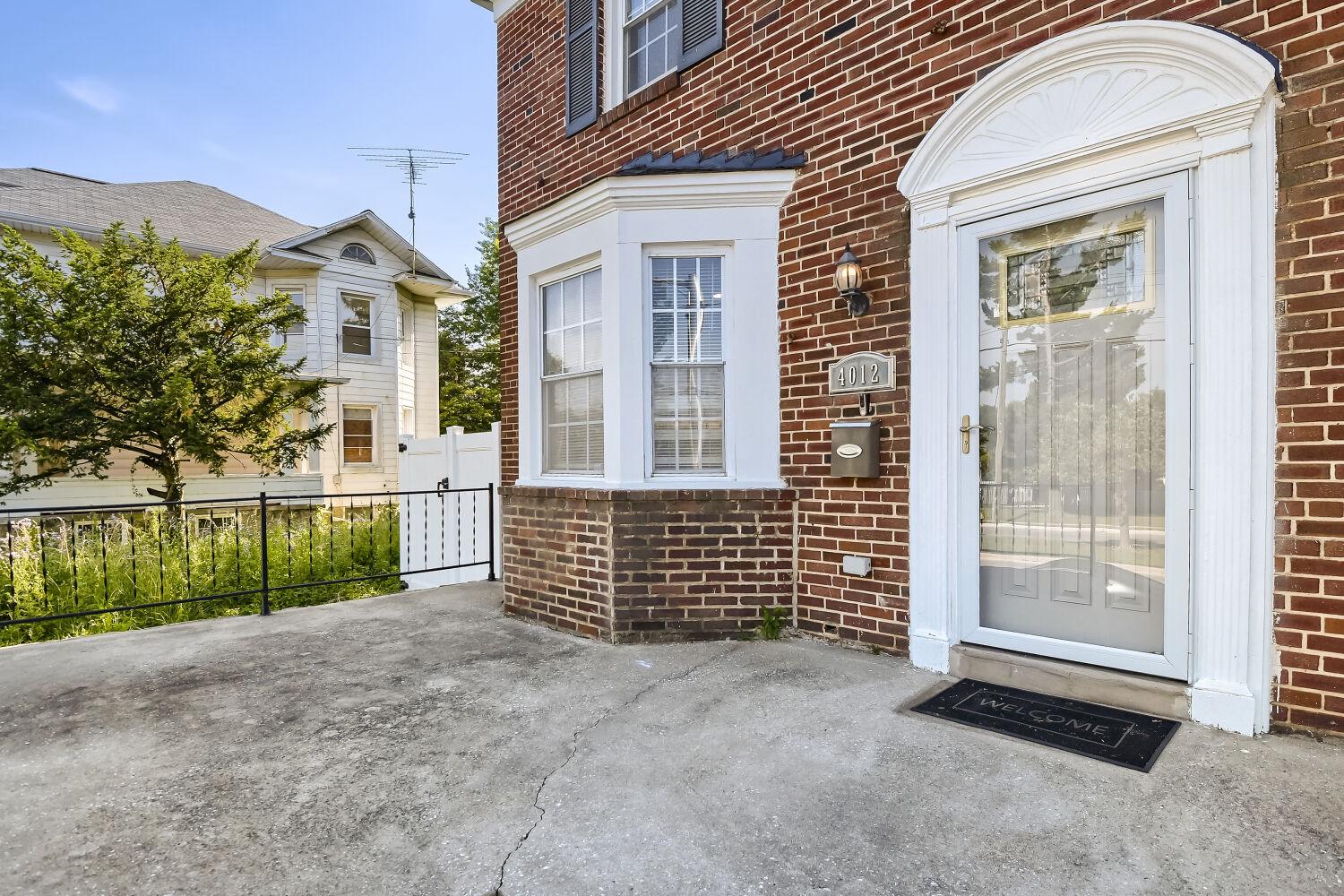 4012 Hillen Road Baltimore, MD 21218 - Photo 2 of 14 Front Door/Large Porch