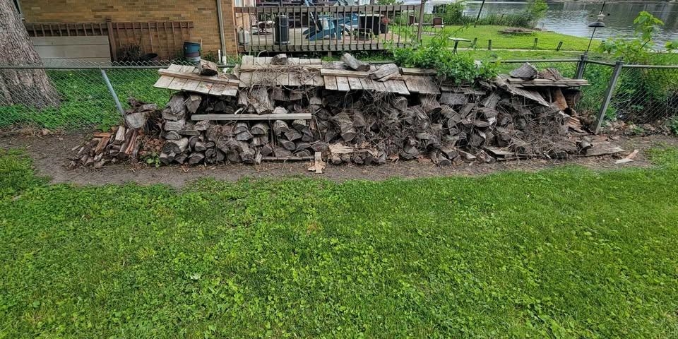 5065 Browns Beach Road Rockford, IL 61103 - Photo 11 of 13 a garden view with sitting space