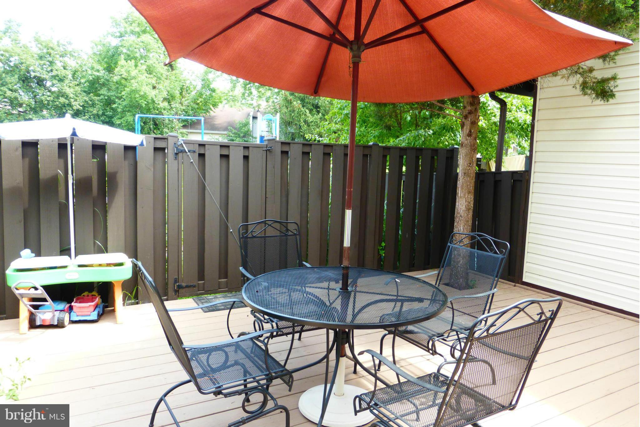 150 North Cottage Road Sterling, VA 20164 - Photo 9 of 22 Back Patio (Wooden Deck)
