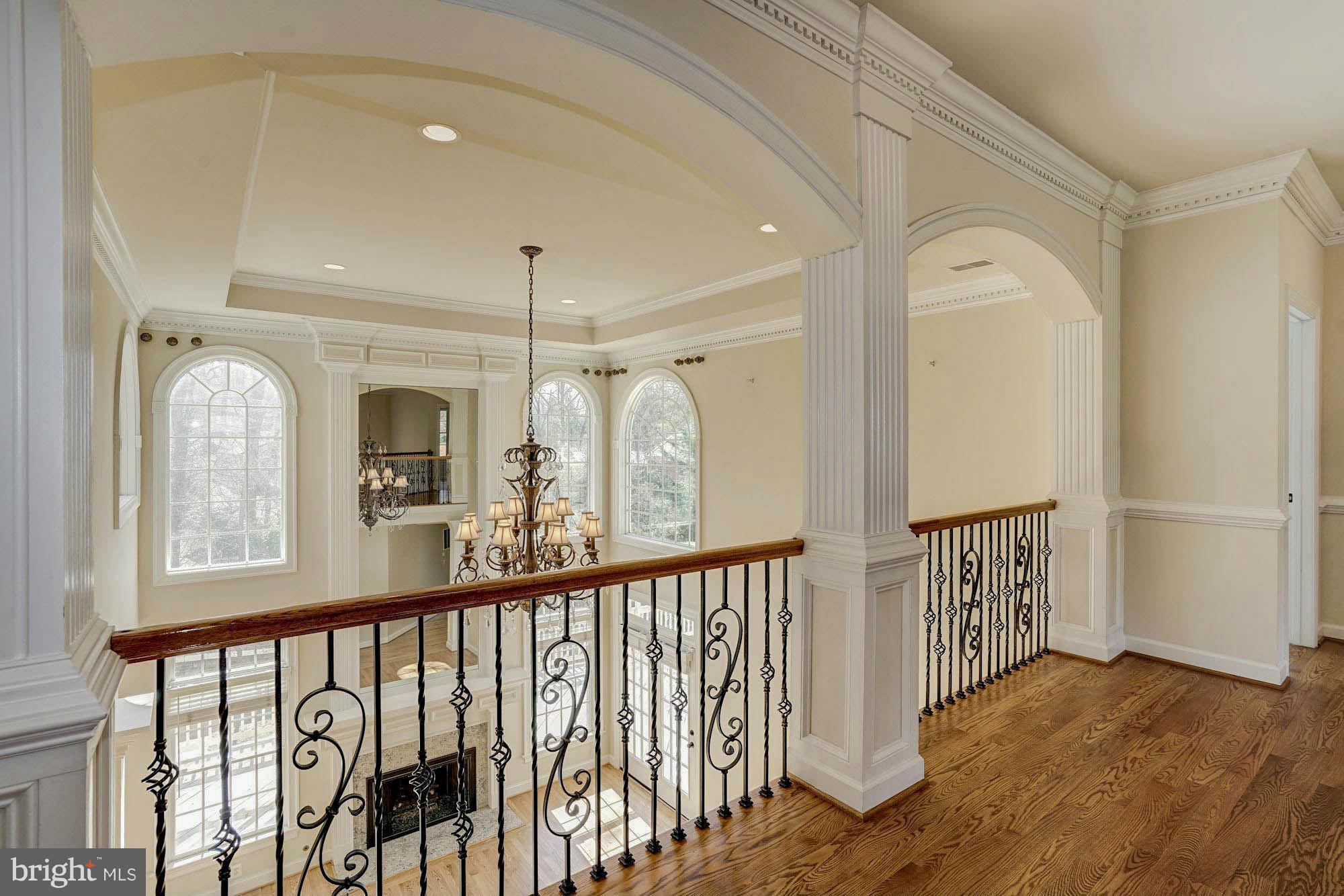 3021 Castle Road Falls Church, VA 22044 - Photo 16 of 30 View of Family Room from the Upper Level