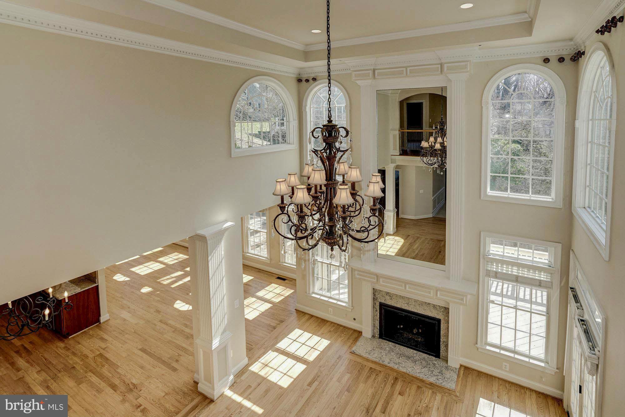 3021 Castle Road Falls Church, VA 22044 - Photo 17 of 30 View or Family Room from the Upper Level