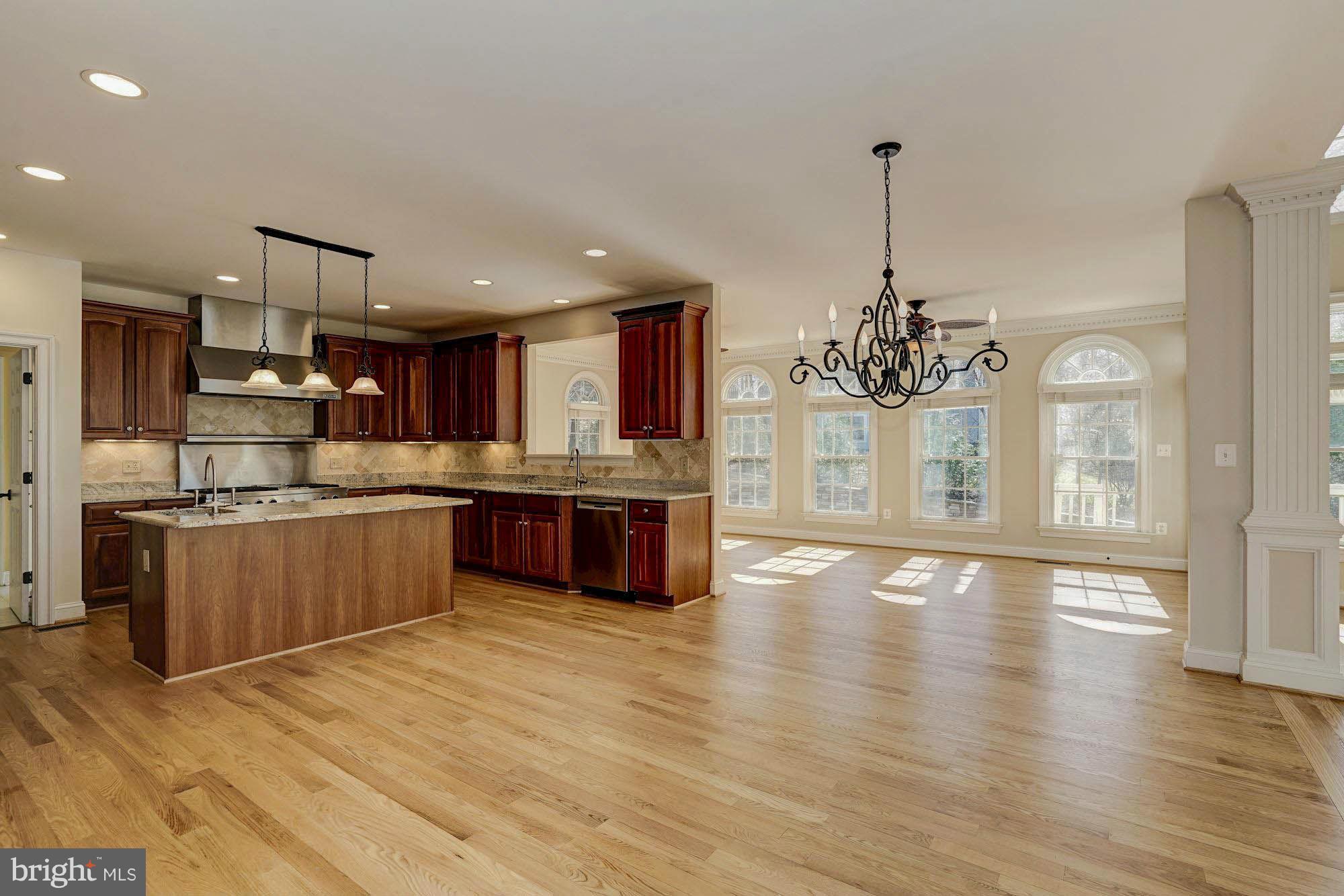 3021 Castle Road Falls Church, VA 22044 - Photo 10 of 30 View of Kitchen and Sun Room