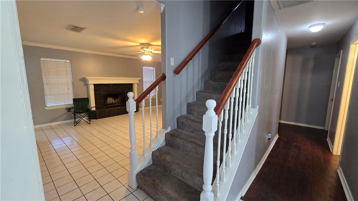 5026 Rasputin Court Corpus Christi, TX 78413 - Photo 5 of 40 a view of entryway and hall with wooden floor