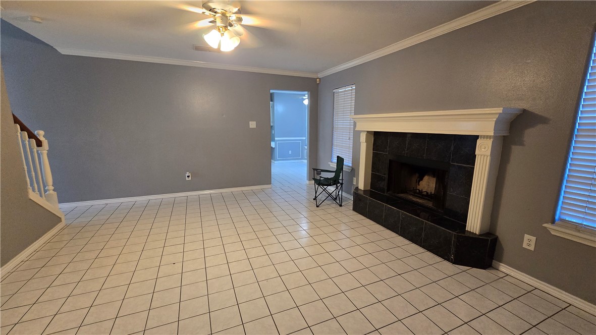 5026 Rasputin Court Corpus Christi, TX 78413 - Photo 7 of 40 a room with a fireplace