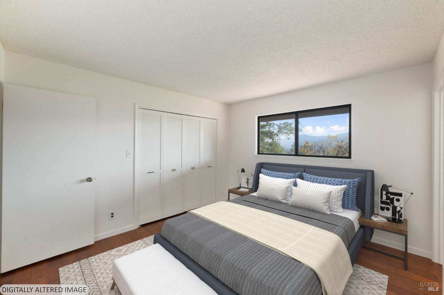 121 Knoll Place St. Helena, CA 94574 - Photo 39 of 54 Virtually staged furniture - bedroom 3