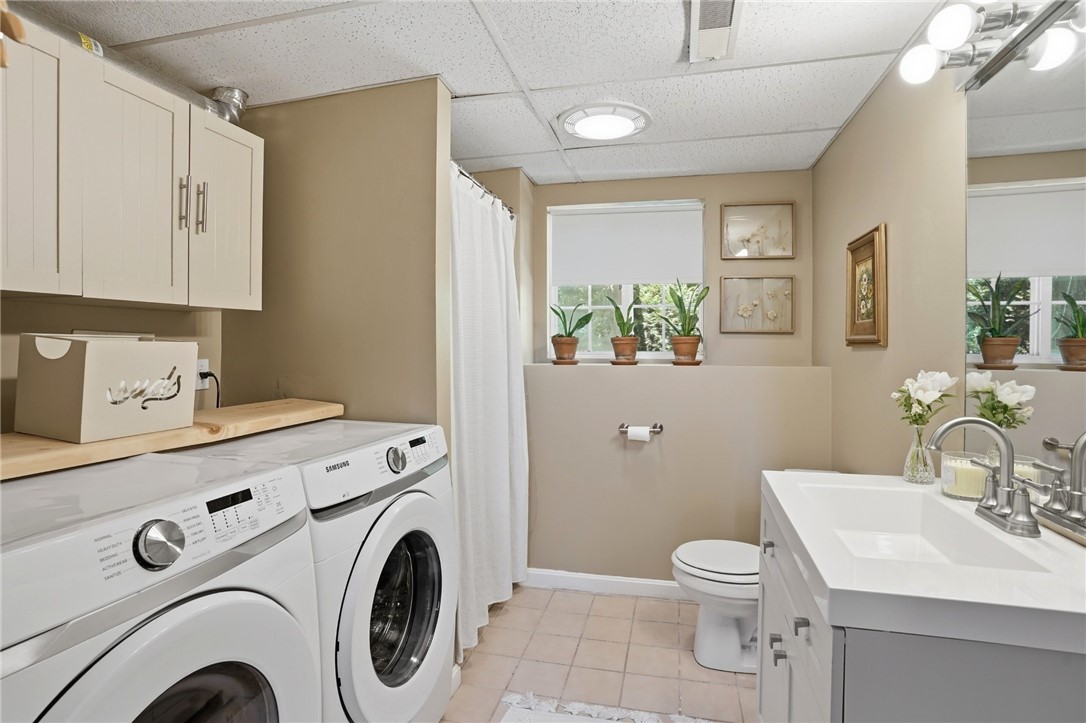 26 King Street Coventry, RI 02816 - Photo 44 of 50 Lower level with laundry area