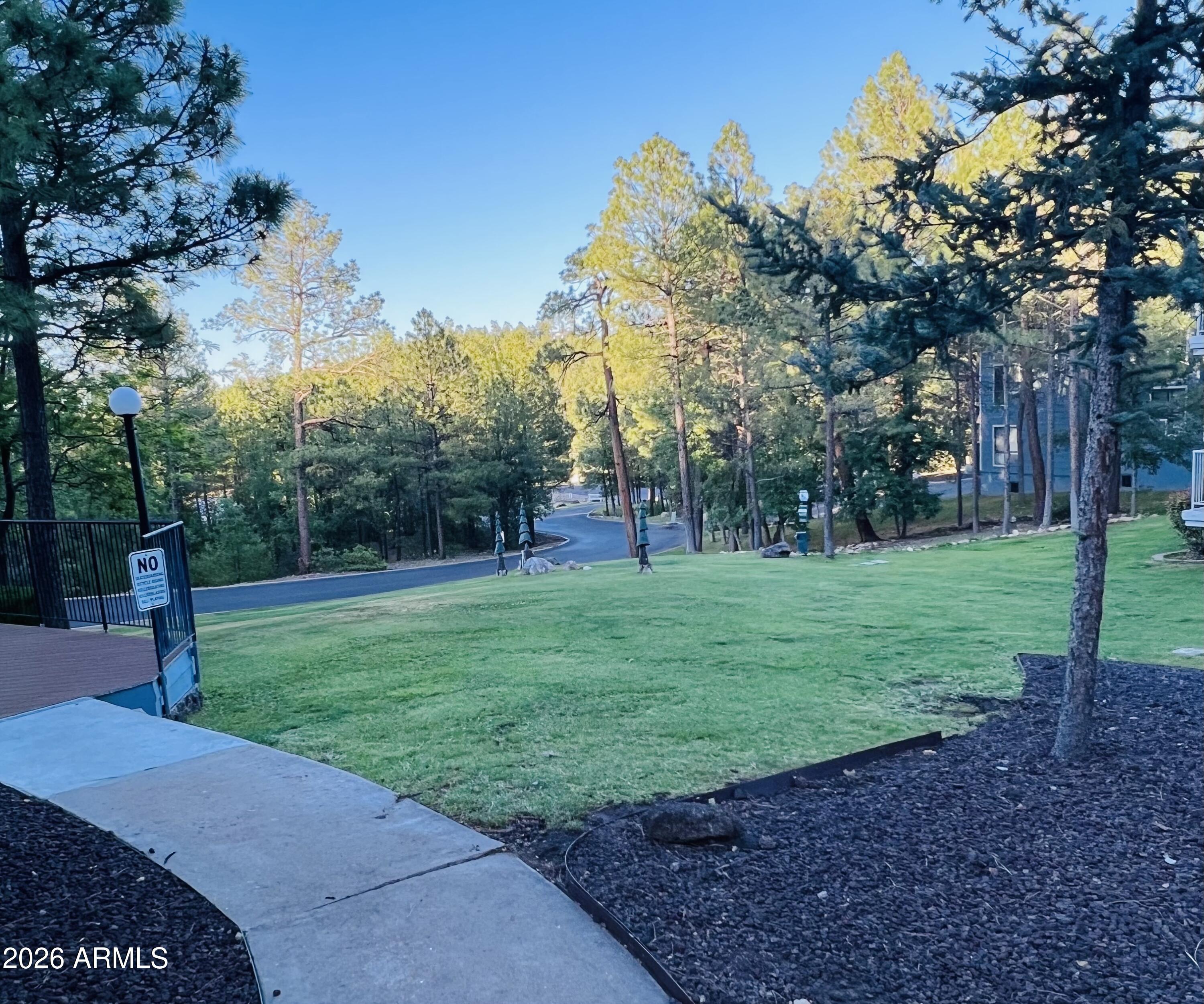 2700 South White Mountain Road, Unit 1126 Show Low, AZ 85901 - Photo 28 of 32 a view of a park with large trees