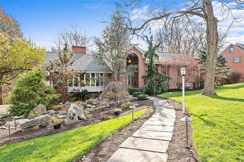 801 Elm Spring Road Pittsburgh, PA 15243 - Photo 1 of 25 a view of swimming pool with lawn chairs and plants