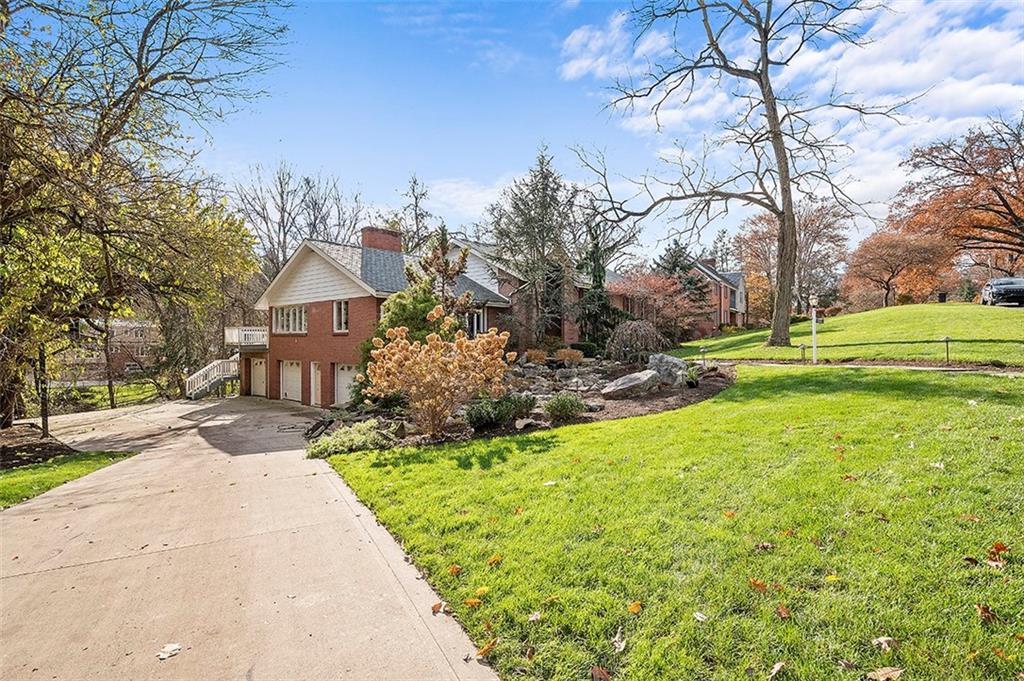 801 Elm Spring Road Pittsburgh, PA 15243 - Photo 24 of 25 a front view of house with yard and trees around