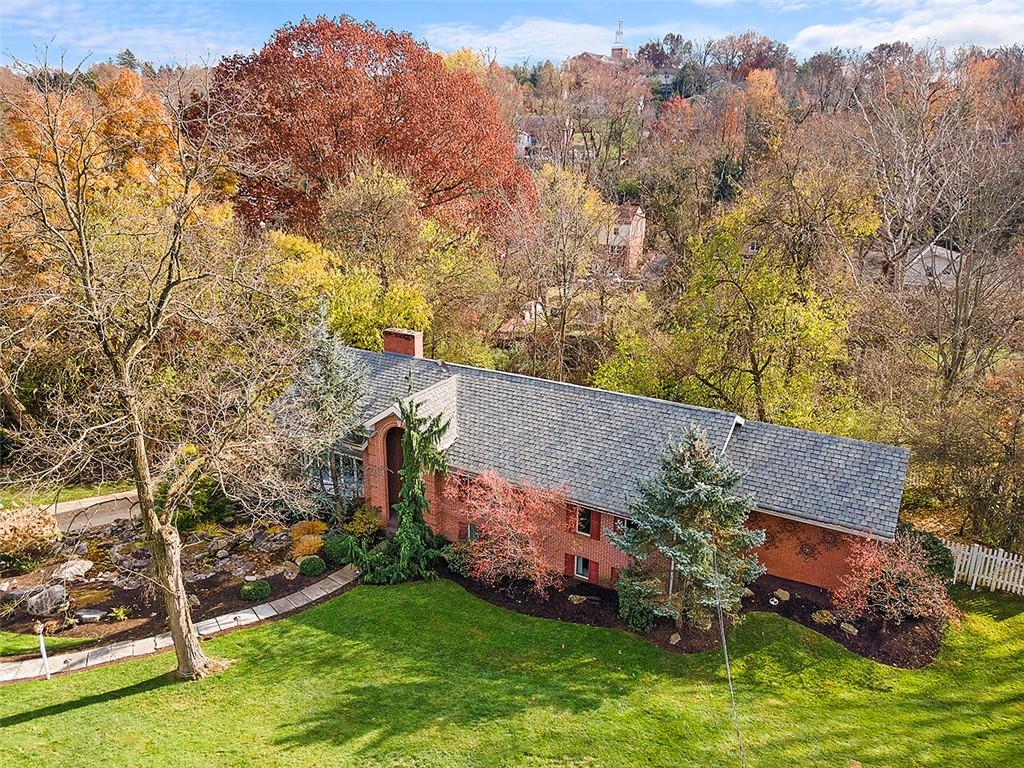 801 Elm Spring Road Pittsburgh, PA 15243 - Photo 25 of 25 a view of a house with a yard