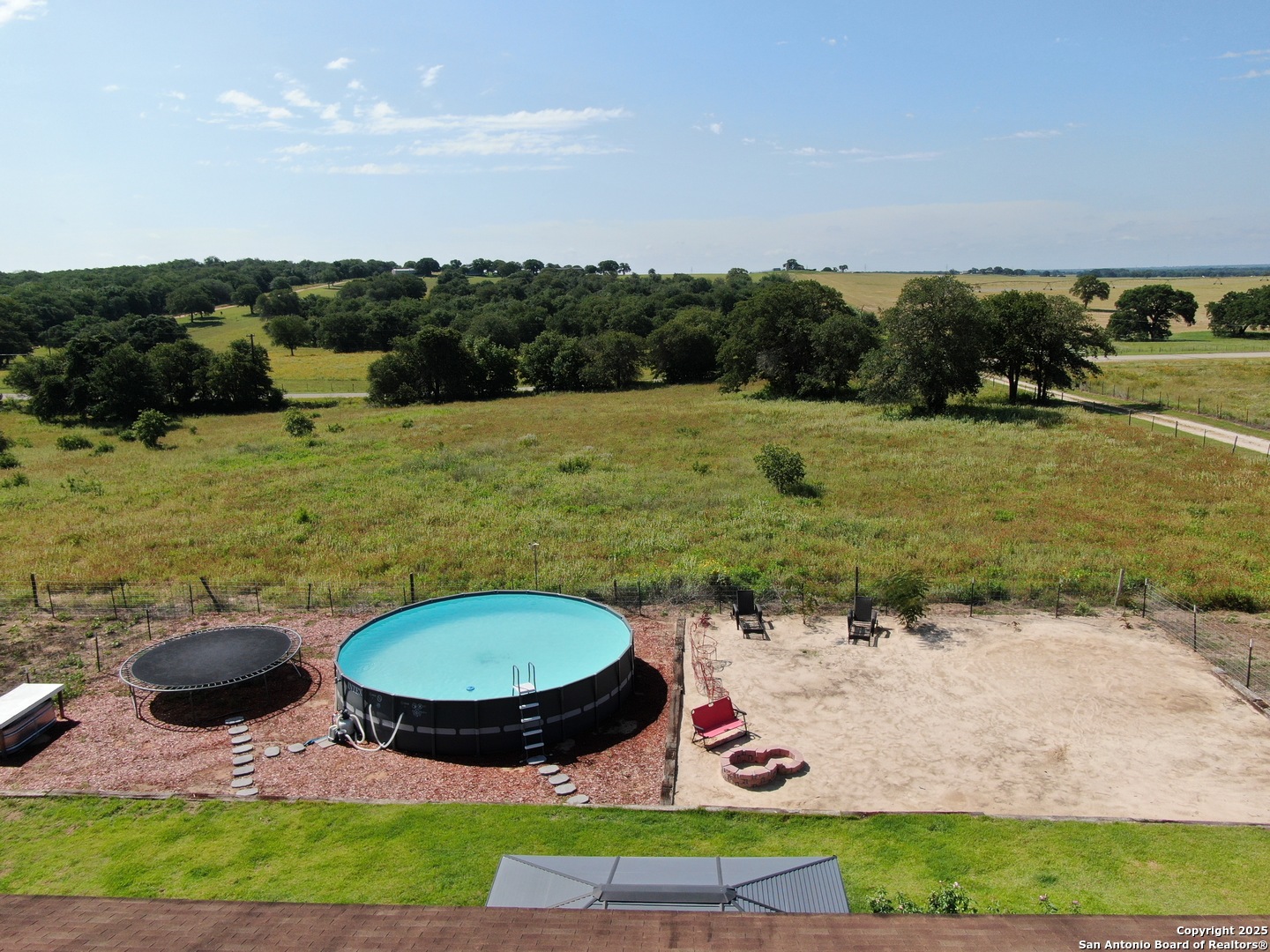 1077 C Road Sutherland Springs, TX 78161 - Photo 2 of 45 a view of outdoor space and yard