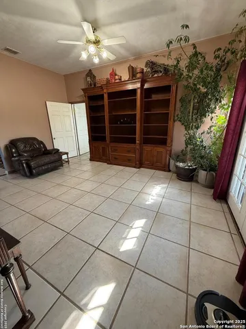 a view of a livingroom with furniture