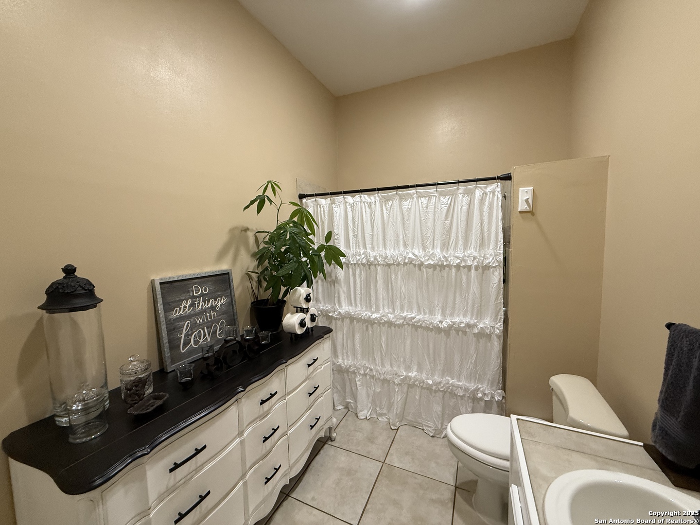 1077 C Road Sutherland Springs, TX 78161 - Photo 39 of 45 a bathroom with a sink toilet and shower