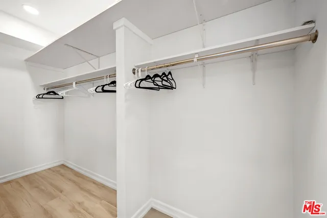 a view of walk in closet