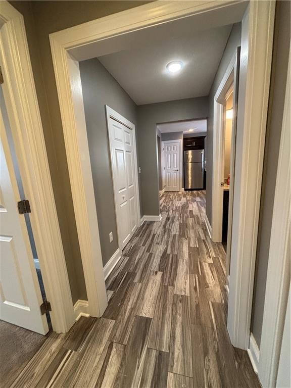 1312 Market Street, Unit 1 Beaver, PA 15009 - Photo 10 of 17 a view of a bedroom from a hallway