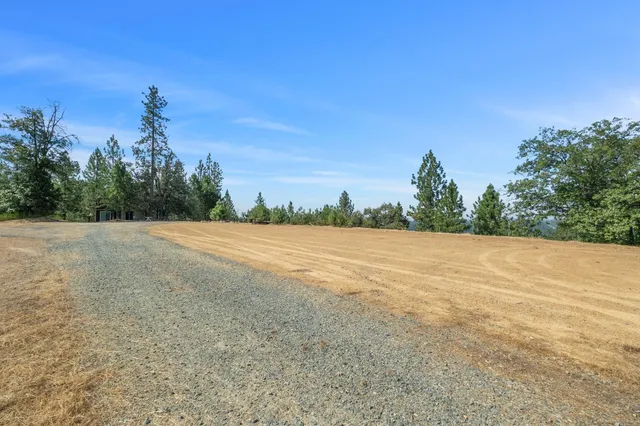 a view of an outdoor space and a yard