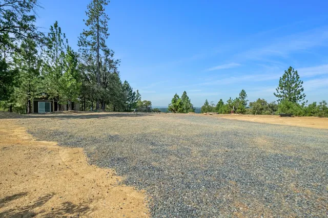 a view of an outdoor space and a yard