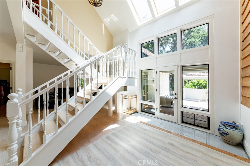 15601 Saddleback Road Canyon Country, CA 91387 - Photo 14 of 55 a view of an entryway with wooden floor and windows