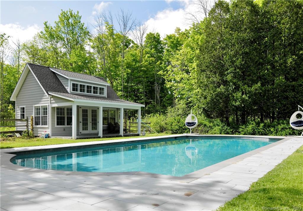 90 Sharon Mountain Road Sharon, CT 06069 - Photo 23 of 23 a view of a house with a swimming pool