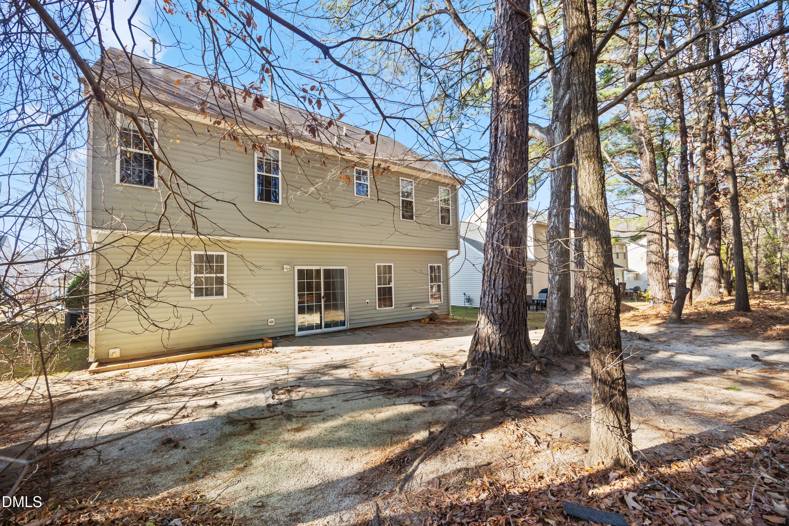 2109 Star Sapphire Drive Raleigh, NC 27610 - Photo 33 of 37 Backyard with Natural Privacy