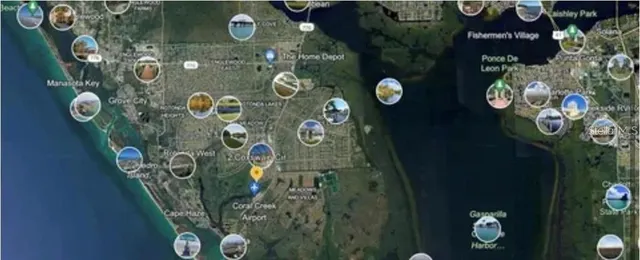 a view of a balcony with chairs