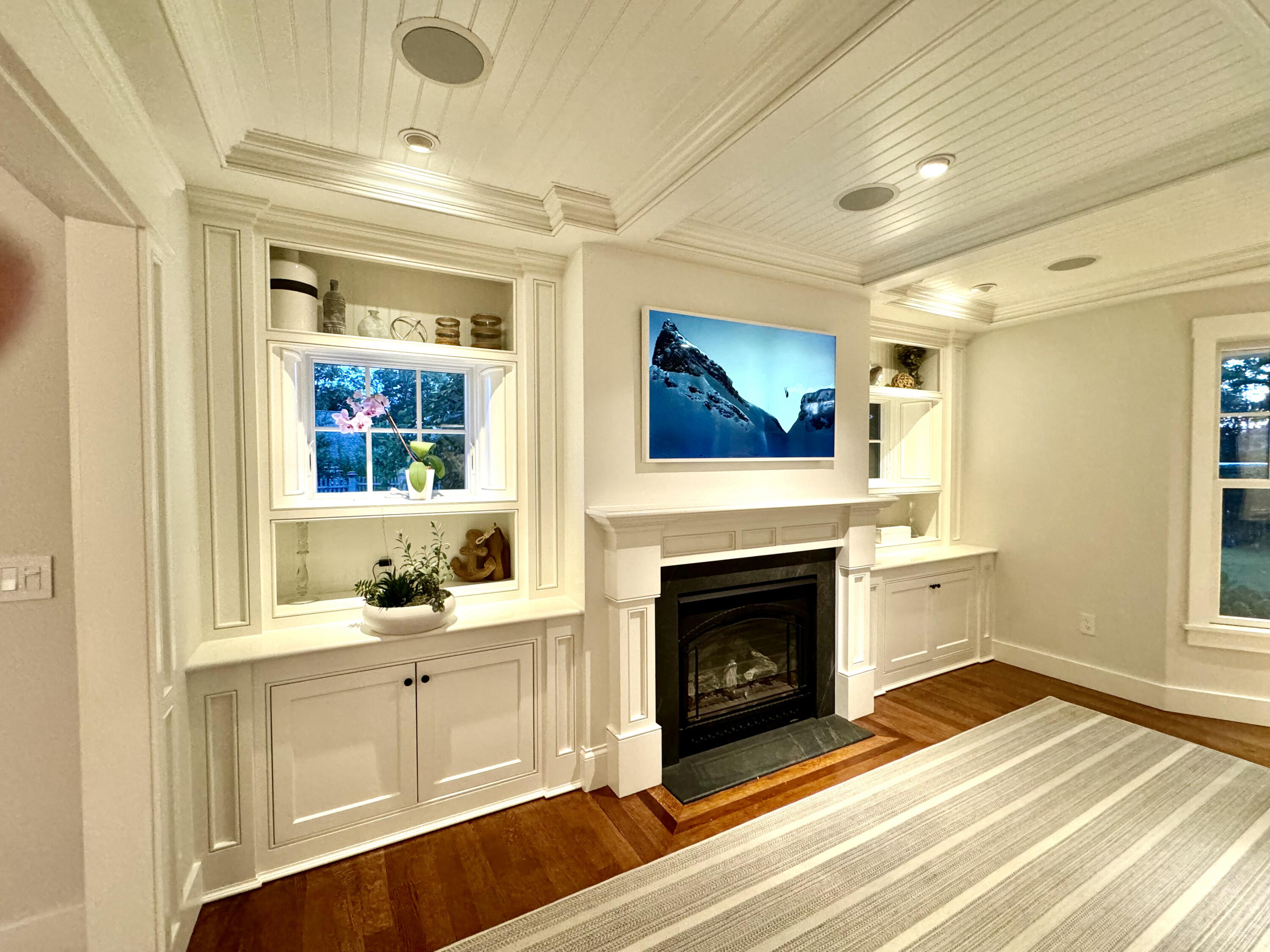 107 Summersea Road Mashpee, MA 02649 - Photo 8 of 29 a view of a livingroom with a fireplace and window