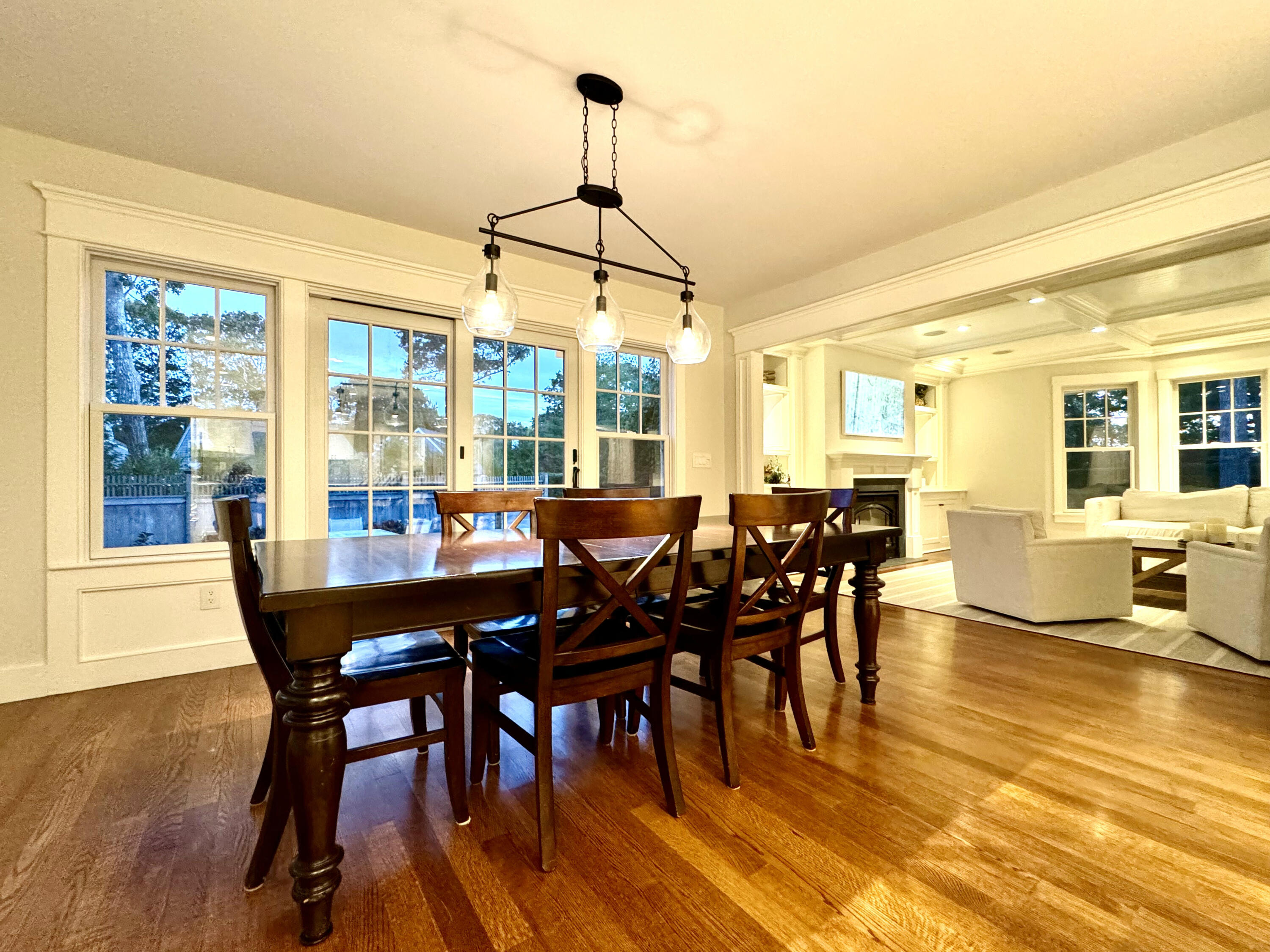 107 Summersea Road Mashpee, MA 02649 - Photo 10 of 29 a view of a dining room with furniture window and wooden floor