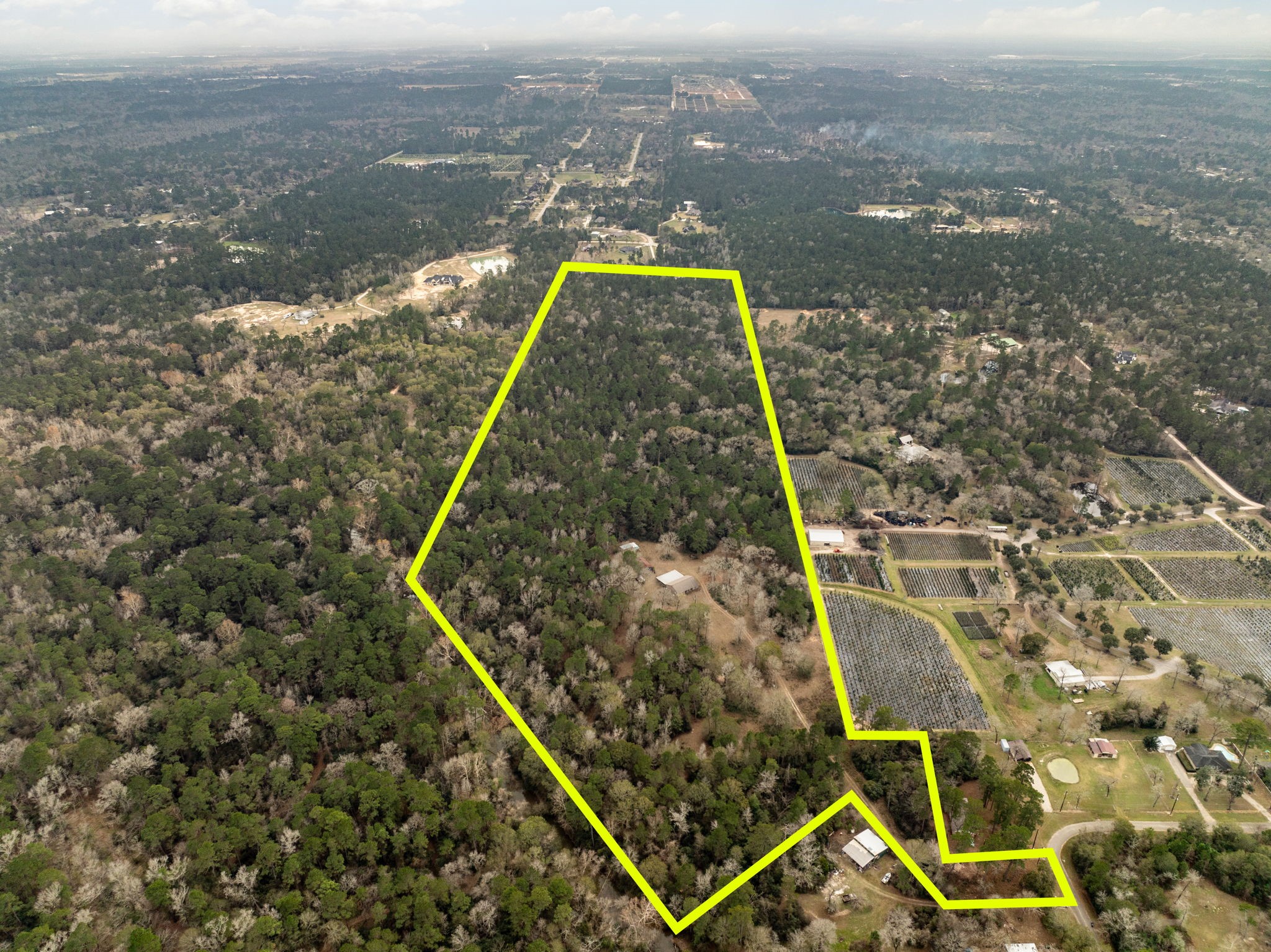 15547 Knotty Oaks Trail Magnolia, TX 77355 - Photo 7 of 11 an aerial view of house with yard