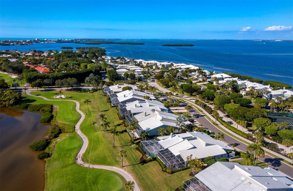 3459 Byron Lane Longboat Key, FL 34228 - Photo 2 of 40 an aerial view of residential houses with outdoor space