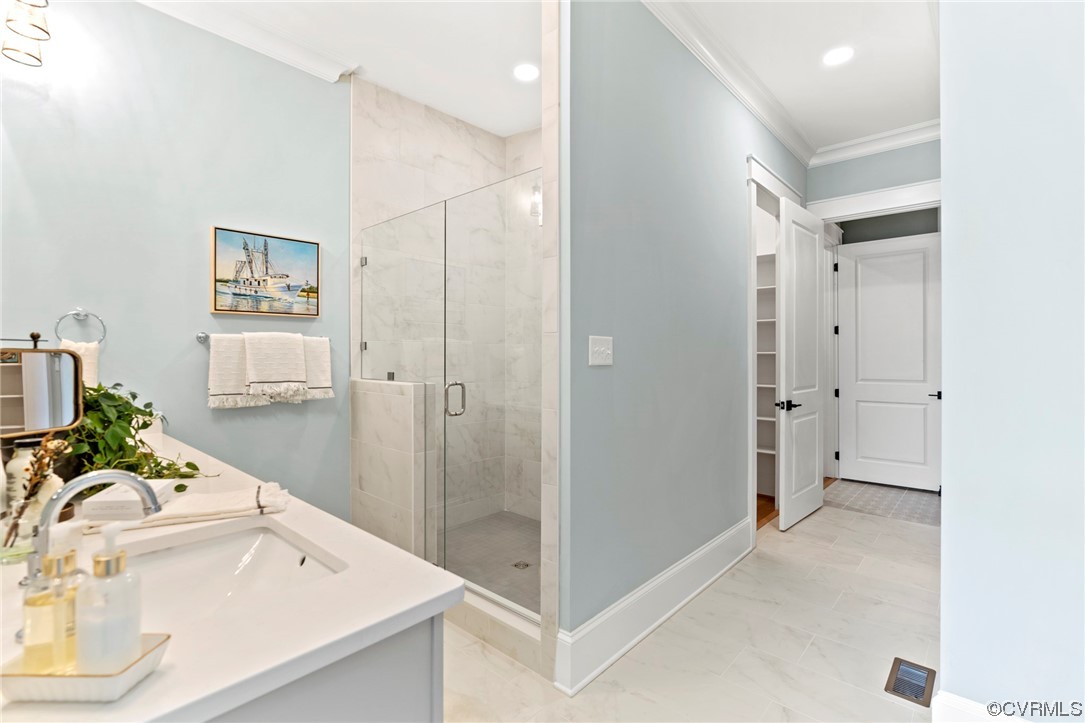 2536 Pagehurst Drive, Unit 7 Midlothian, VA 23113 - Photo 11 of 42 a bathroom with a sink and mirror