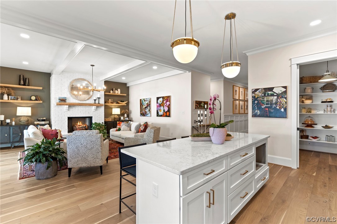 2536 Pagehurst Drive, Unit 7 Midlothian, VA 23113 - Photo 25 of 42 a view of living room with furniture and a fireplace
