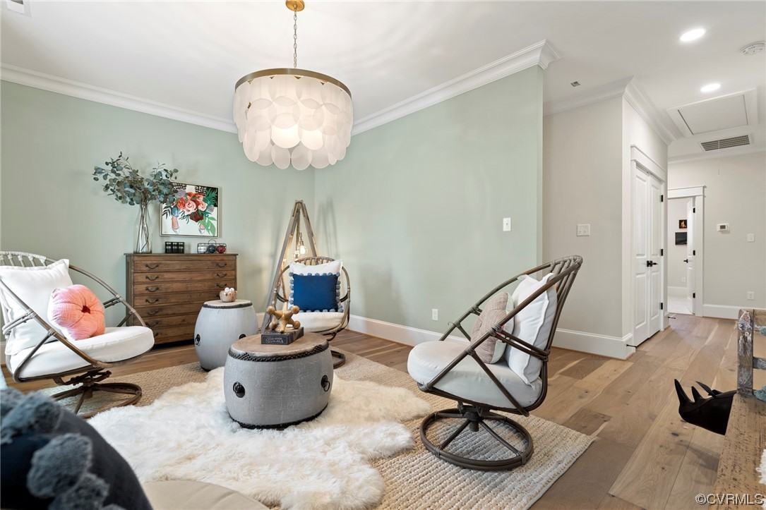 2536 Pagehurst Drive, Unit 7 Midlothian, VA 23113 - Photo 33 of 42 a room with chairs and chandelier